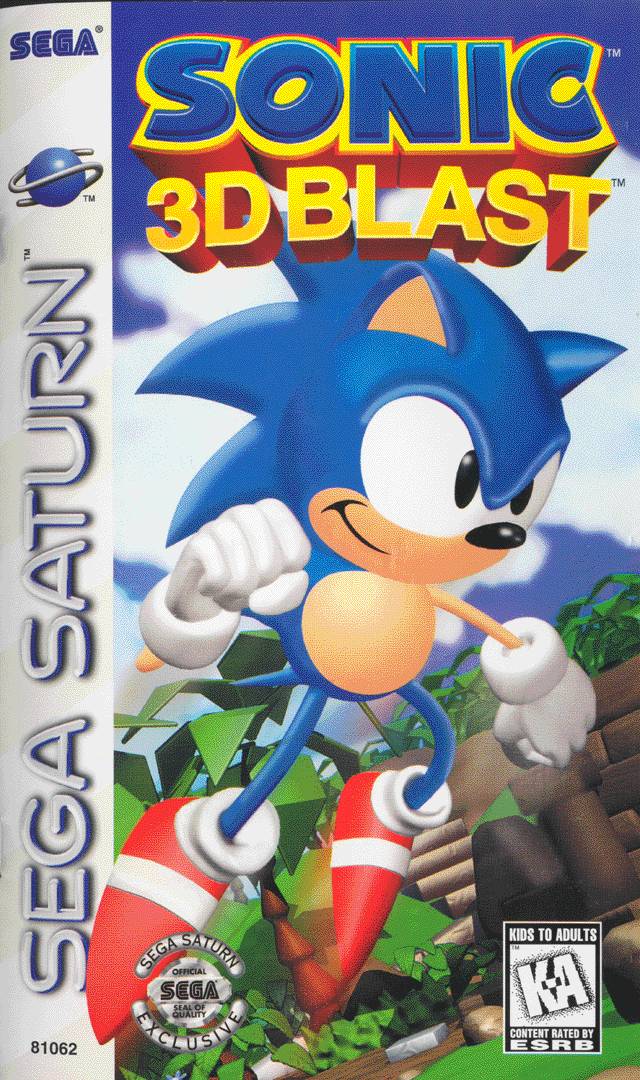 The coverart image of Sonic 3D Blast