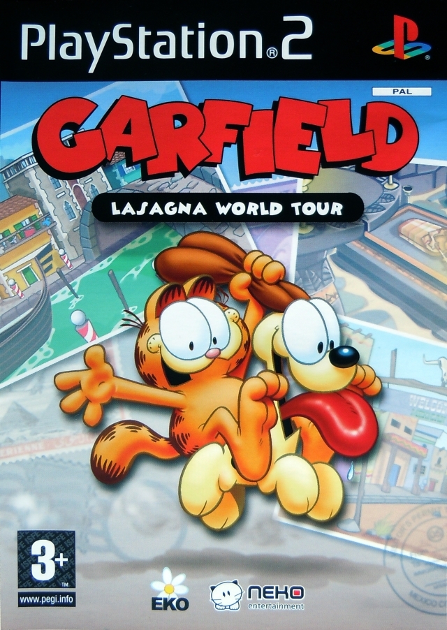 The coverart image of Garfield: Lasagna World Tour