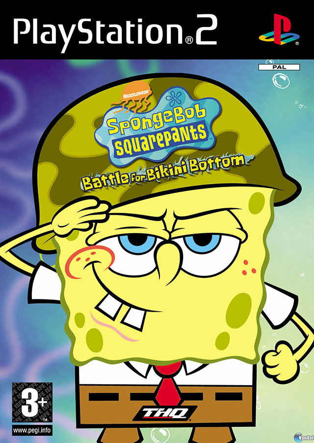 The coverart image of SpongeBob SquarePants: Battle for Bikini Bottom