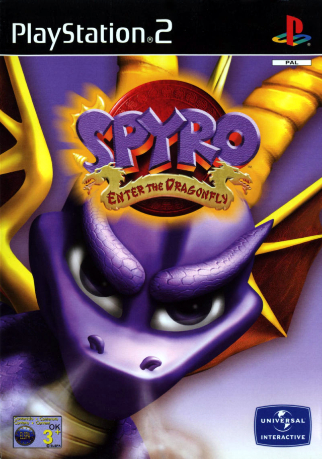 The coverart image of Spyro: Enter the Dragonfly
