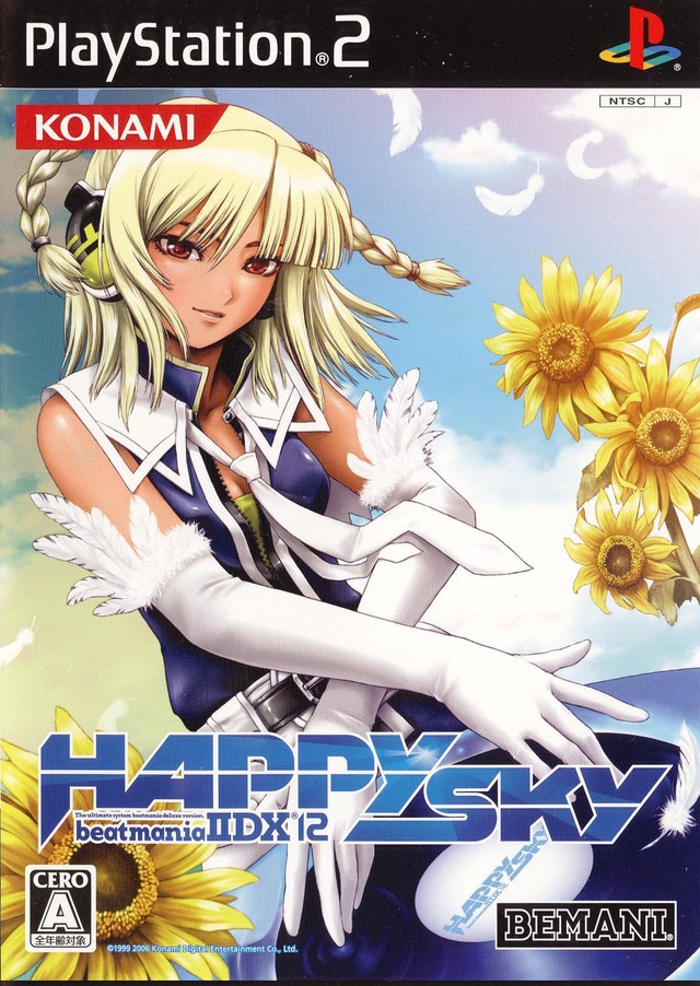 The coverart image of Beatmania II DX 12: Happy Sky