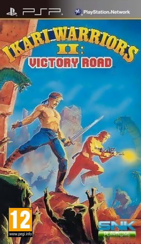 The coverart image of Ikari Warriors II: Victory Road