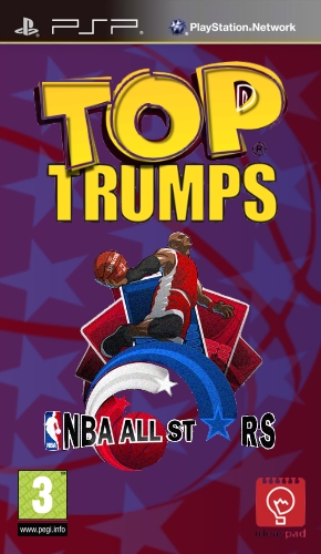The coverart image of Top Trumps NBA All Stars