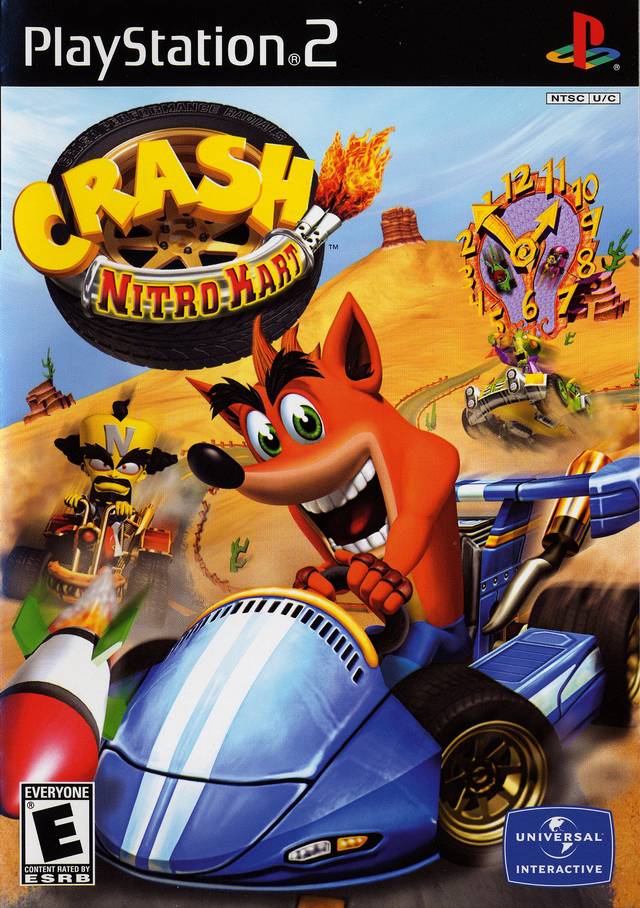 The coverart image of Crash Nitro Kart