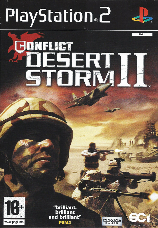 The coverart image of Conflict: Desert Storm II