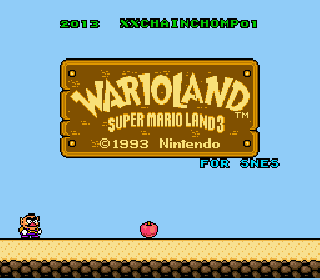 The coverart image of Wario Land SNES