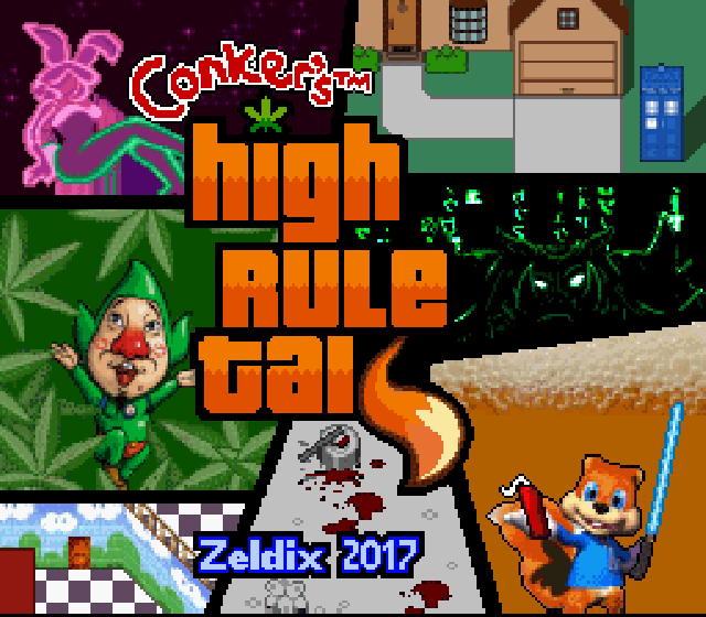 The coverart image of Conker's High Rule Tail