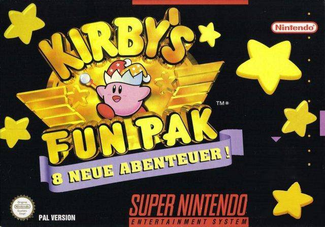 The coverart image of Kirby's Fun Pak