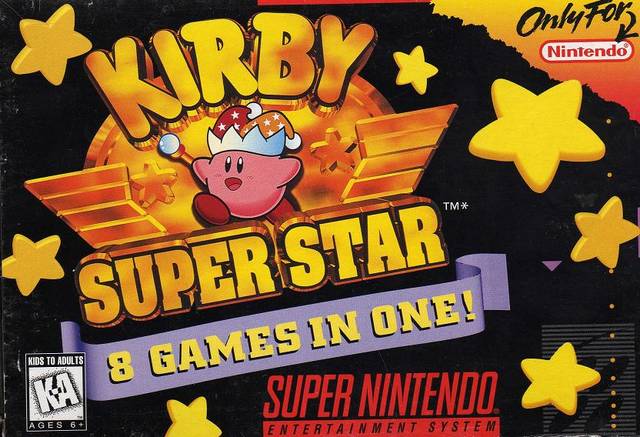 The coverart image of Kirby Super Star