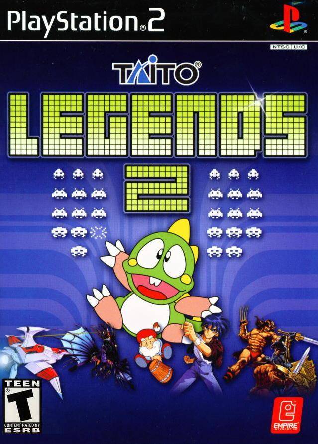 The coverart image of Taito Legends 2