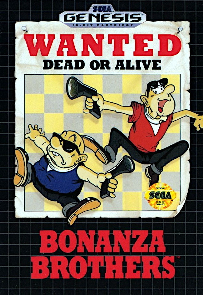 Bonanza Bros. (World) SEGA Genesis ROM Download - CDRomance