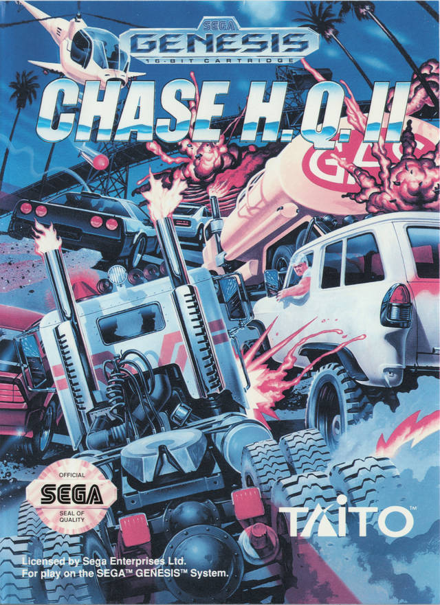 The coverart image of Chase H.Q. II / Super H.Q. 