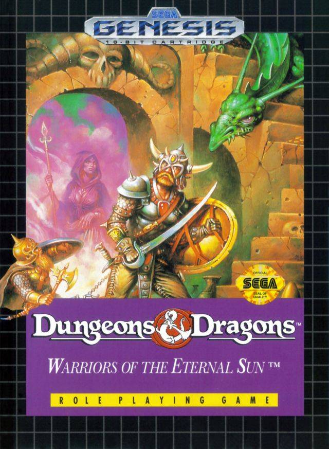 Dungeons & Dragons: Warriors of the Eternal Sun (USA, Europe) SEGA 