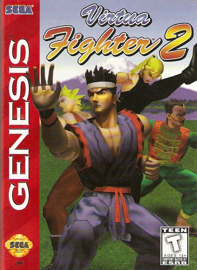 The coverart image of Virtua Fighter 2