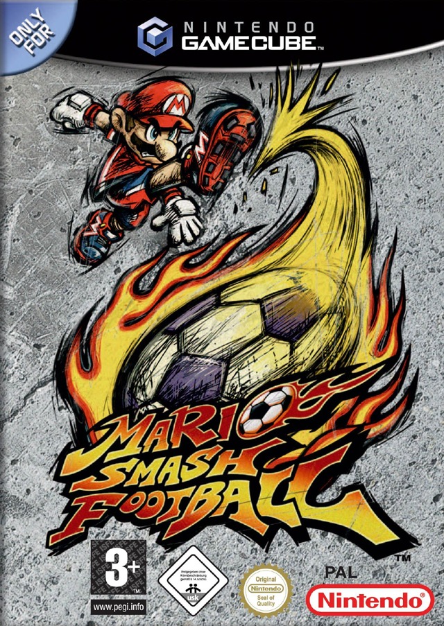 The coverart image of Mario Smash Football