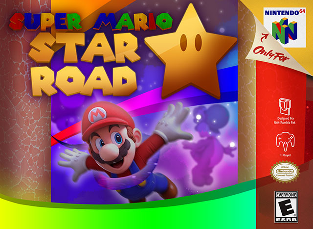 The coverart image of Super Mario Star Road