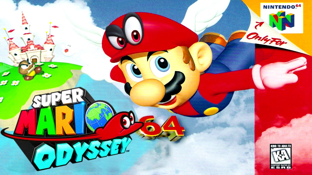 The coverart image of Super Mario Odyssey 64 (Hack)