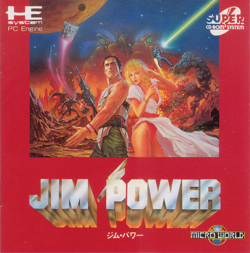 Jim Power in Mutant Planet (Japan) TurboGrafx-CD ISO - CDRomance