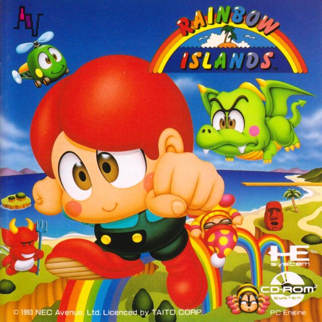 The coverart image of Rainbow Islands: The Story of Bubble Bobble 2