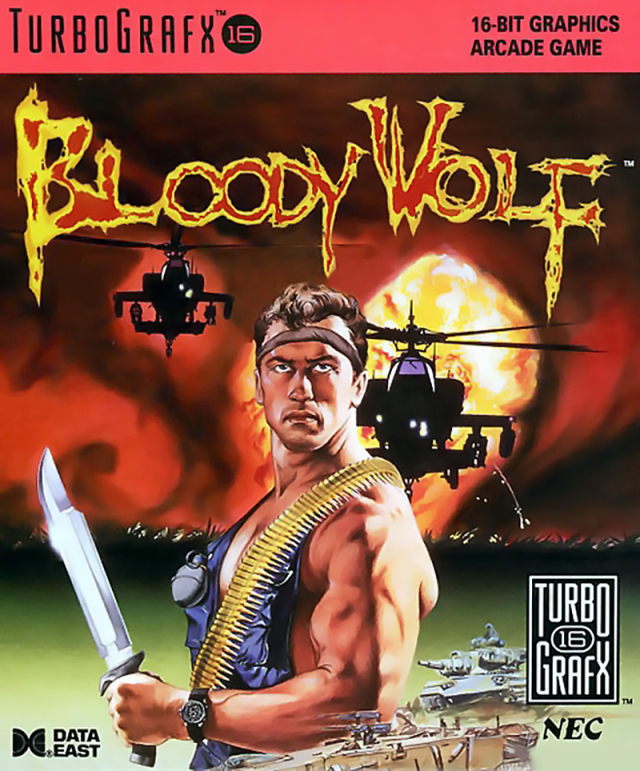 The coverart image of Bloody Wolf