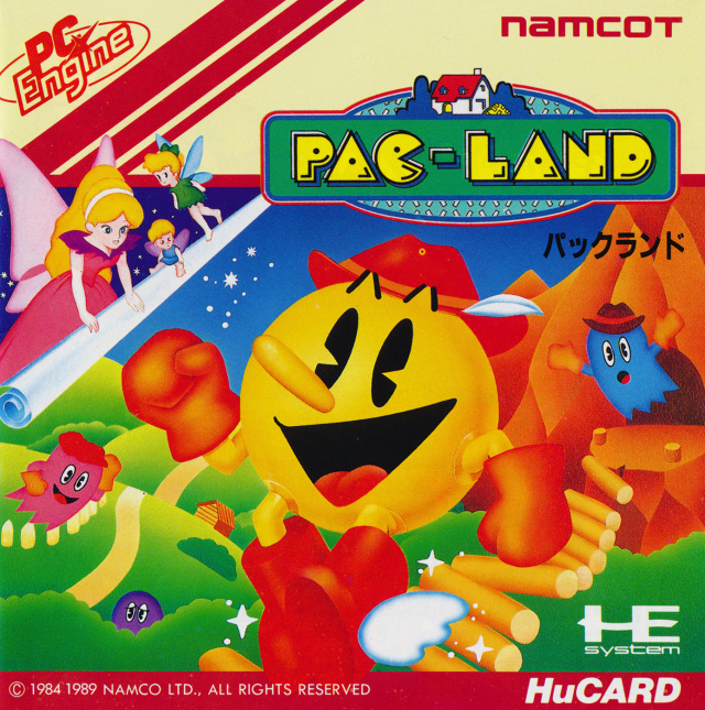 The coverart image of Pac-Land