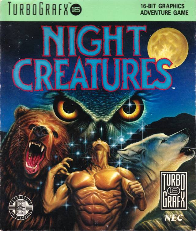 The coverart image of Night Creatures