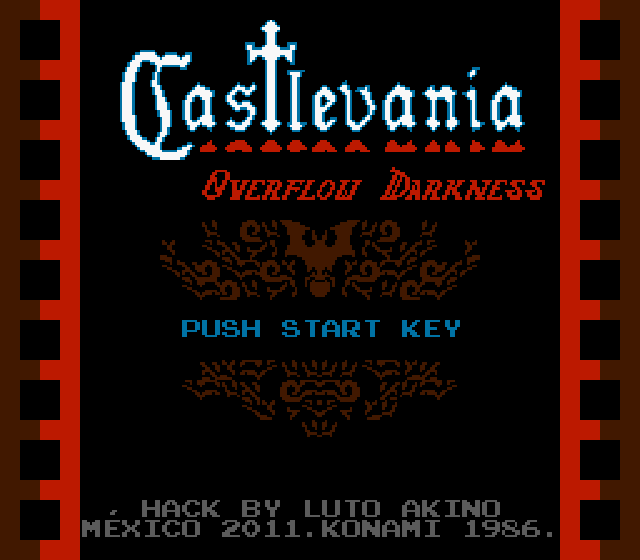 The coverart image of Castlevania: Overflow Darkness + Improved Controls