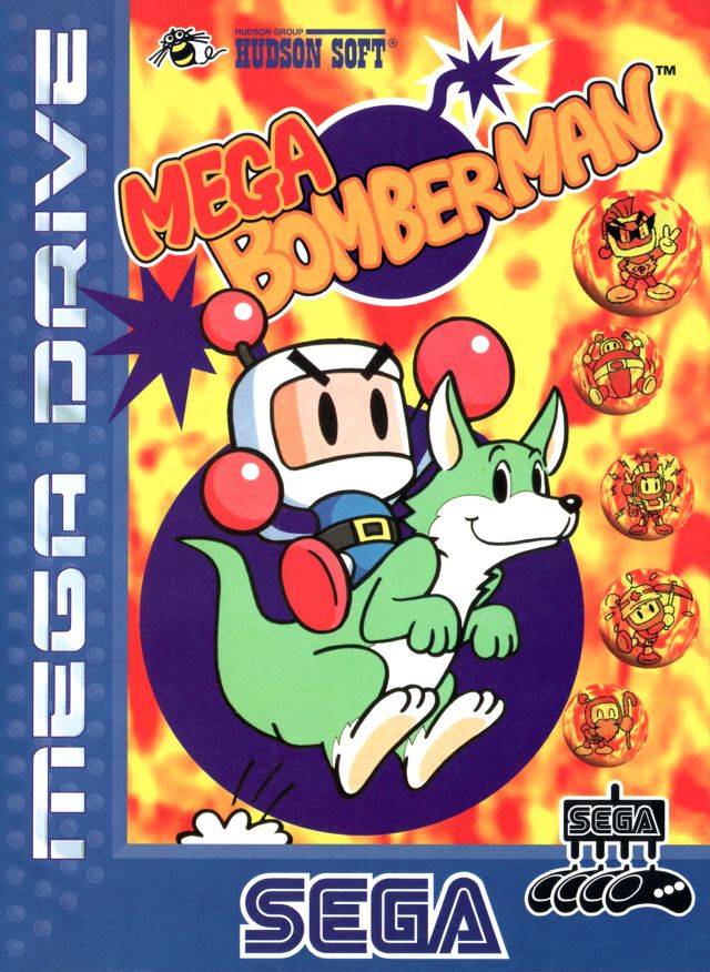 The coverart image of Mega Bomberman