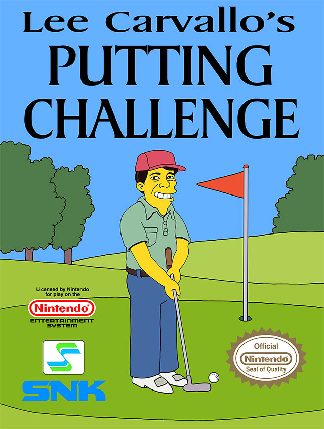 The coverart image of Lee Carvallo's Putting Challenge