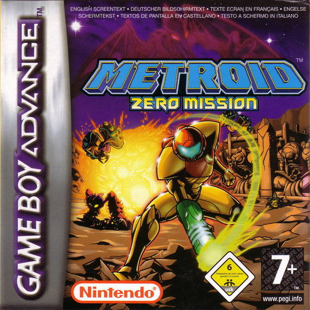 The coverart image of Metroid: Zero Mission