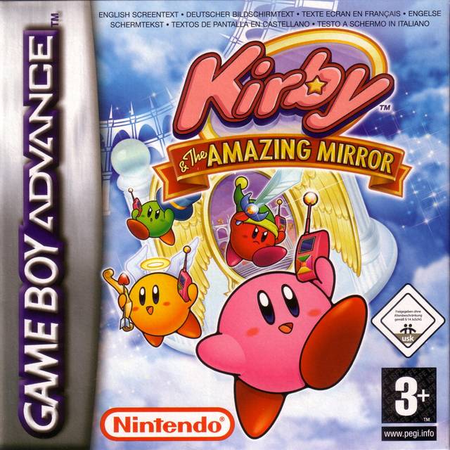 The coverart image of Kirby & The Amazing Mirror