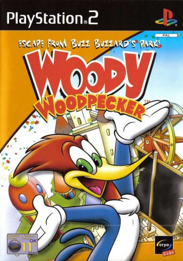 The coverart image of Woody Woodpecker: Escape from Buzz Buzzard's Park!