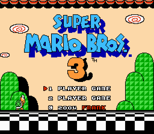 The coverart image of Frank’s 2nd SMB3 Hack