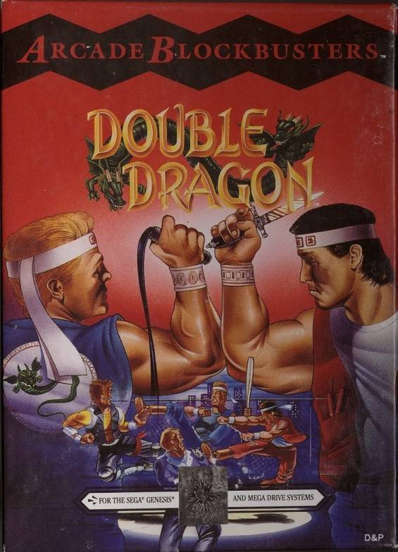The coverart image of Double Dragon: Enhanced Colors