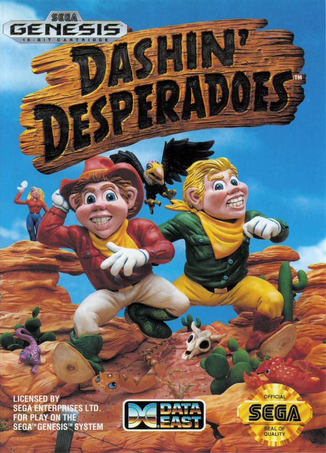 The coverart image of Dashin' Desperadoes