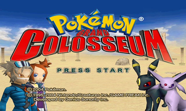 The coverart image of Pokemon Grand Colosseum