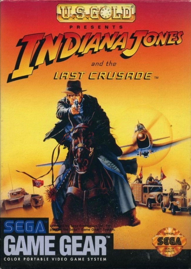 The coverart image of Indiana Jones and the Last Crusade