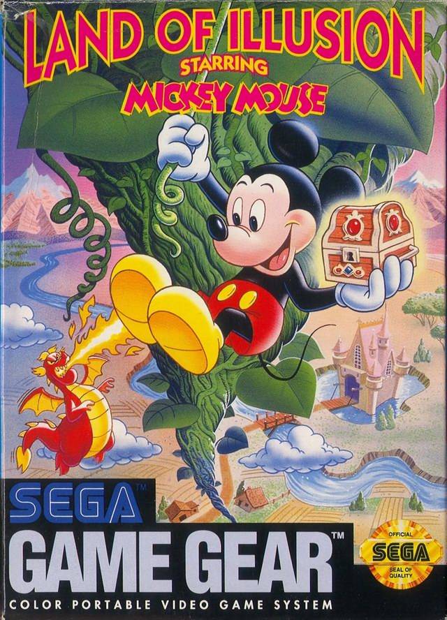 The coverart image of Land of Illusion Starring Mickey Mouse