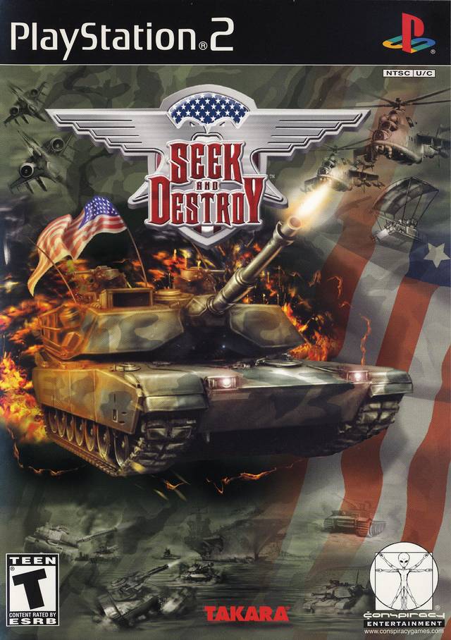 The coverart image of Seek and Destroy