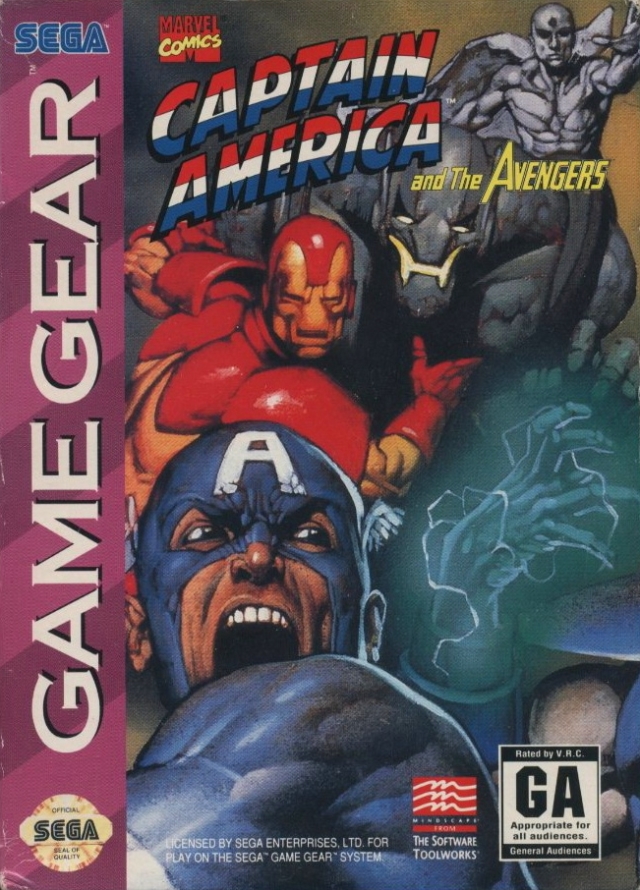 The coverart image of Captain America and the Avengers