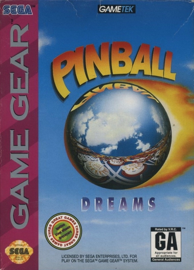 The coverart image of Pinball Dreams