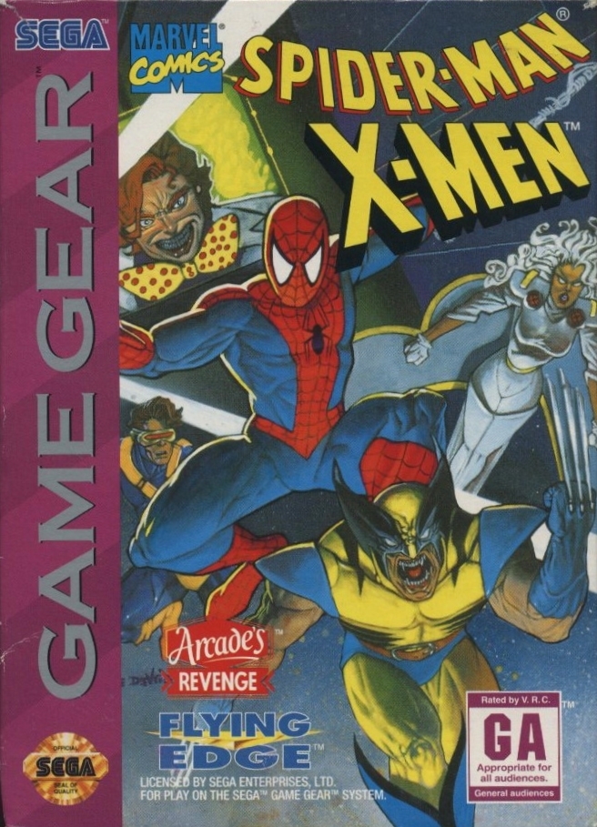 The coverart image of Spider-Man / X-Men: Arcade's Revenge