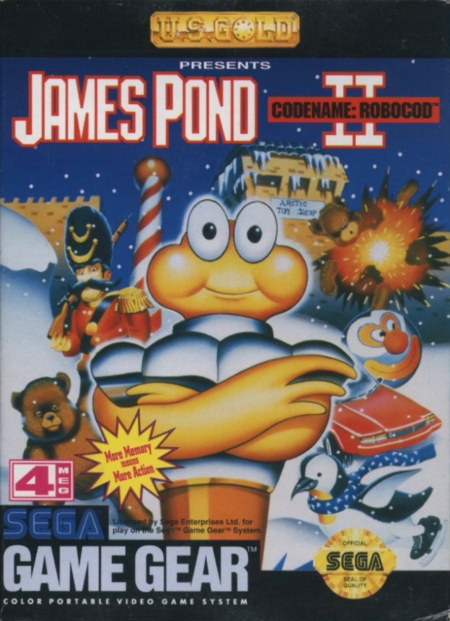 The coverart image of James Pond II: Codename RoboCod
