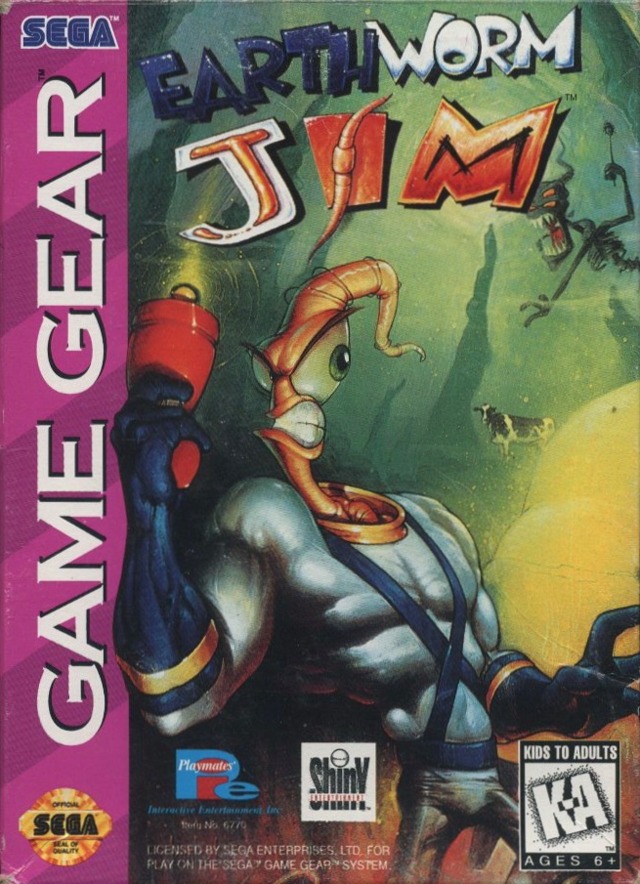The coverart image of Earthworm Jim