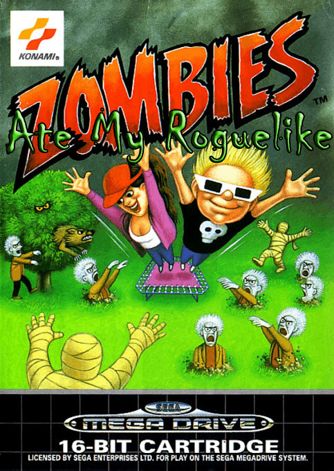 The coverart image of Zombies Ate My Roguelike (Hack)