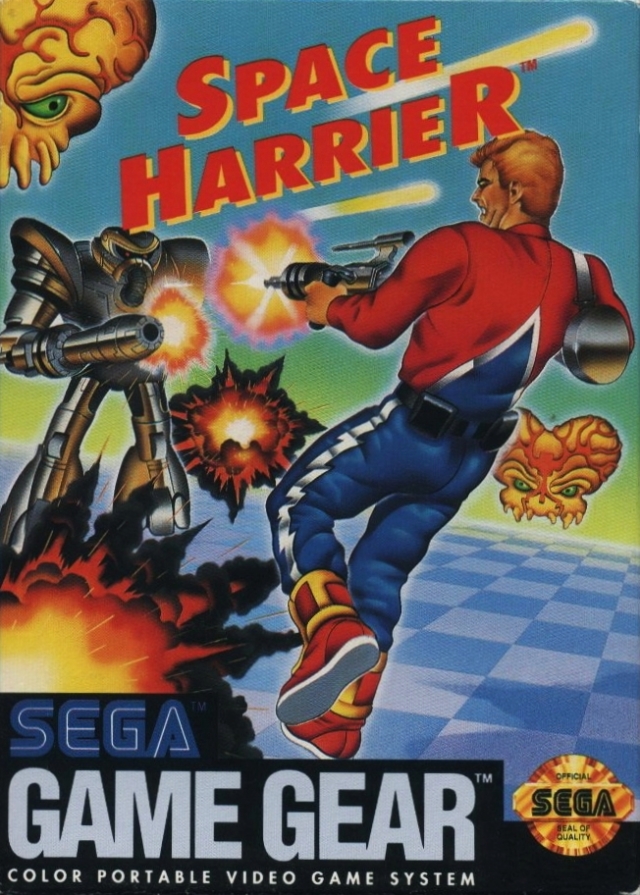 The coverart image of Space Harrier