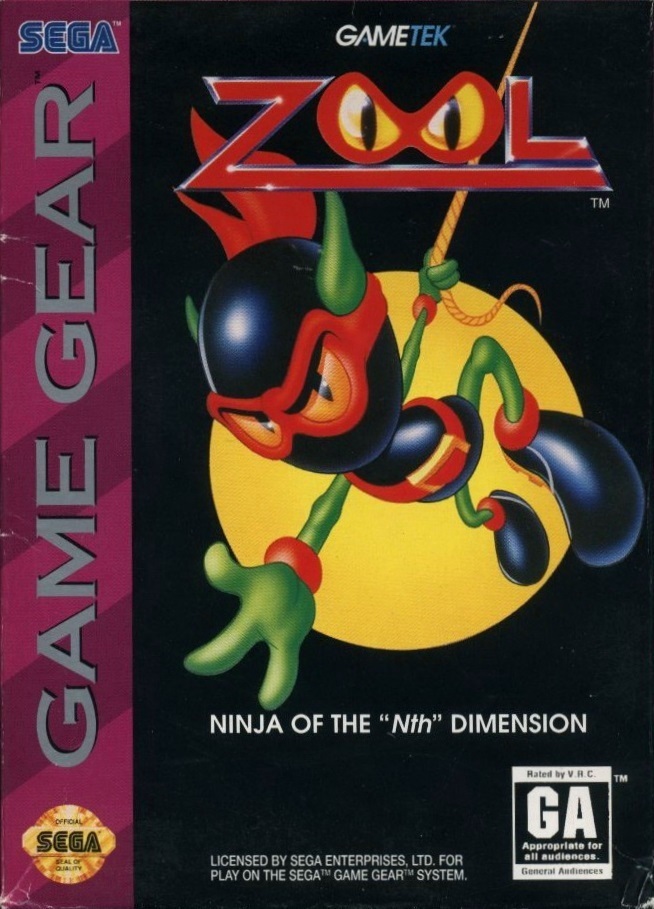 The coverart image of Zool: Ninja of the "Nth" Dimension