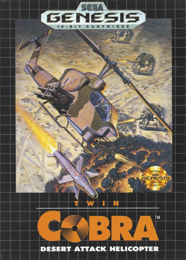 Twin Cobra / Kyuukyoku Tiger (USA, Japan) SEGA Genesis ROM 