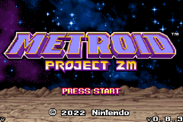 The coverart image of Metroid Zero Mission: Project ZM