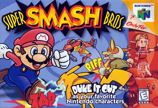 The coverart image of Super Smash Bros.